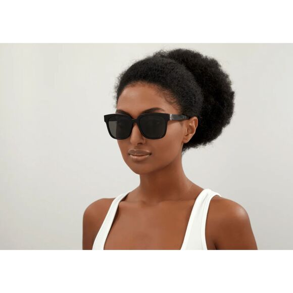 Yves Saint Laurent Women\'s SLM40FN 55mm Square Frame Sunglasses main image 13